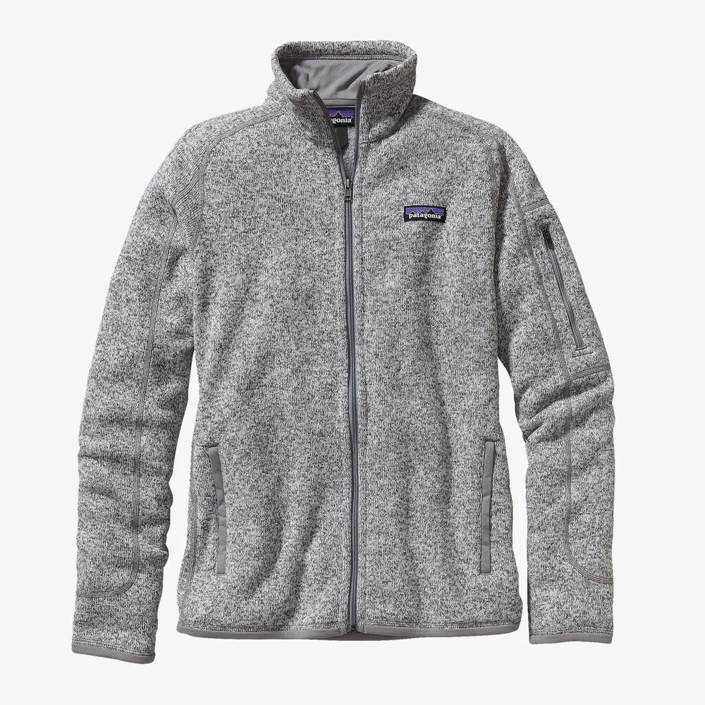 Grey Full Zip Patagonia Jacket- Better Sweater